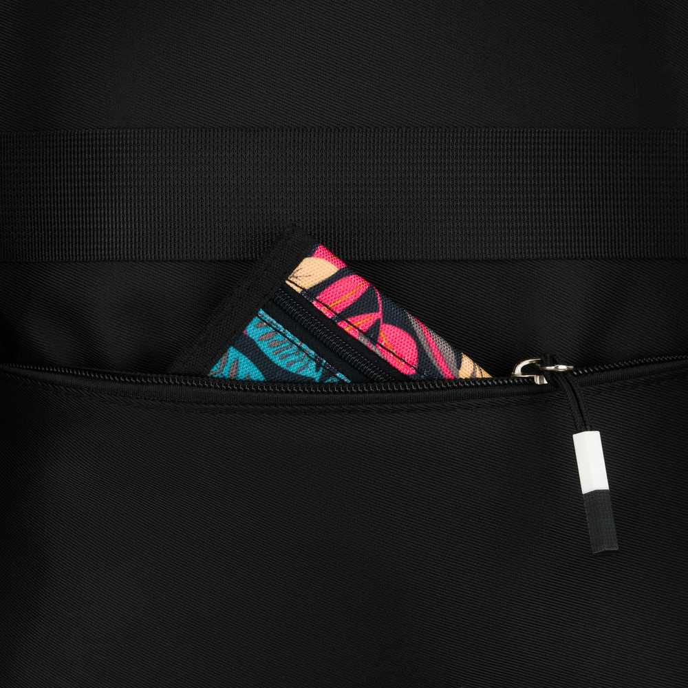 Vidutinė kuprinė unisex Peterson, juoda