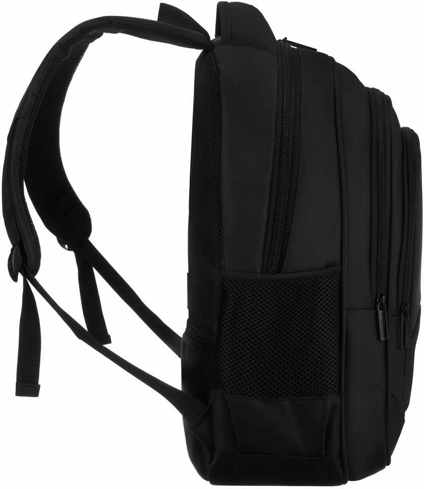 Vidutinė kuprinė unisex Peterson, juoda