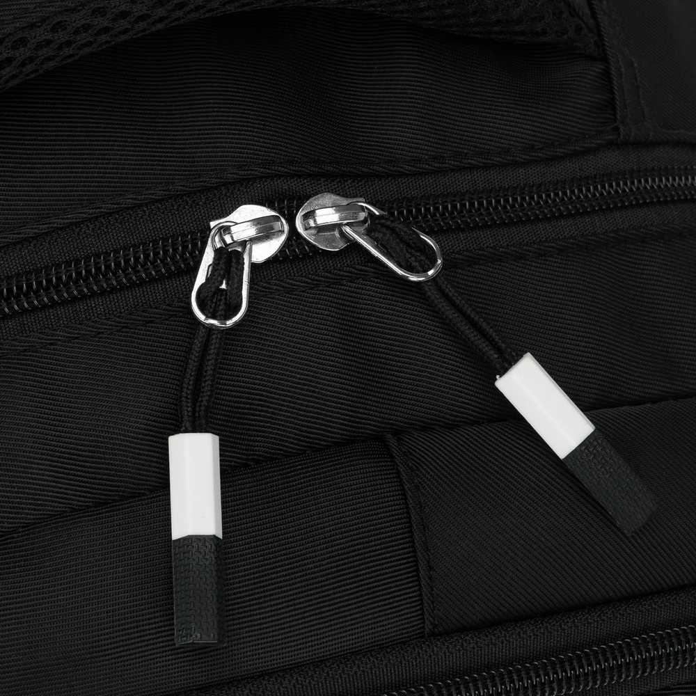 Vidutinė kuprinė unisex Peterson, juoda