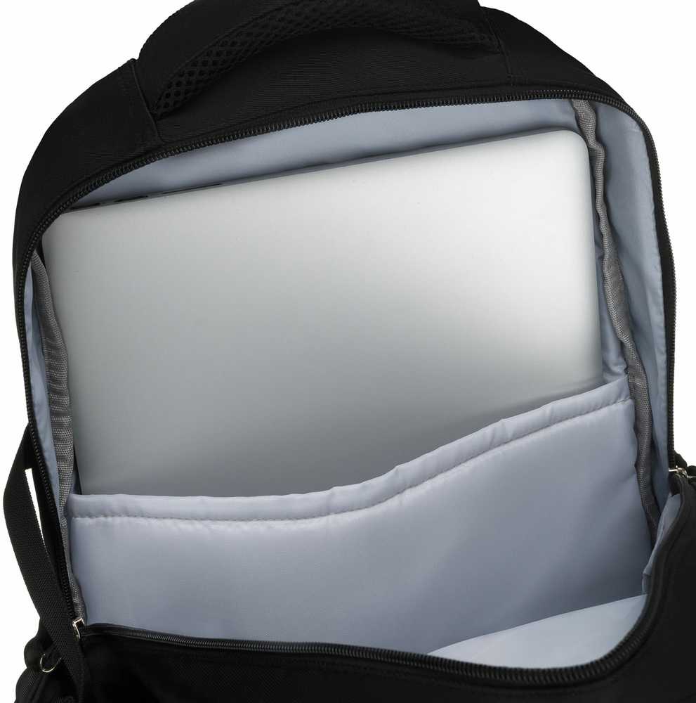 Vidutinė kuprinė unisex Peterson, juoda