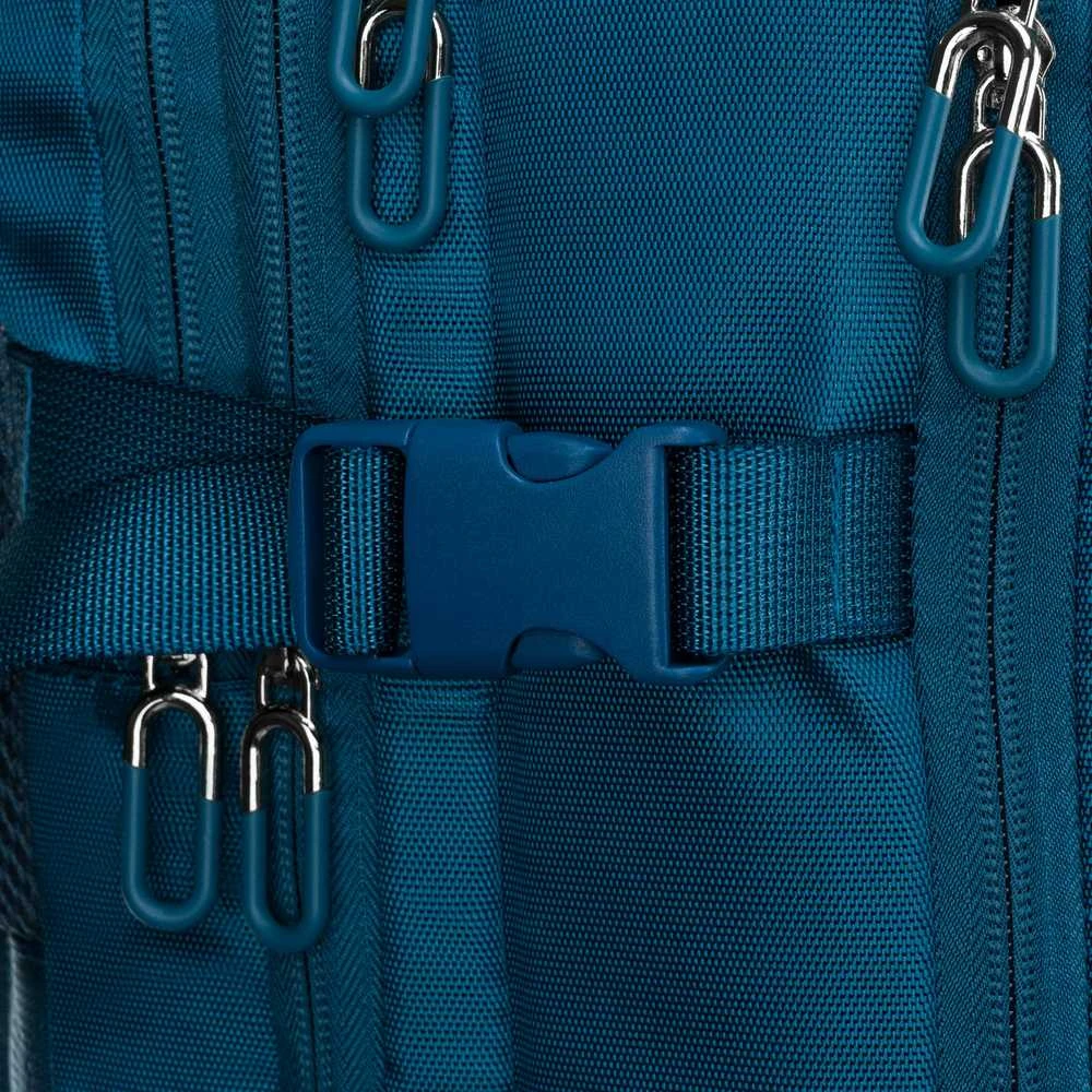 Vidutinė kuprinė unisex Peterson, mėlyna