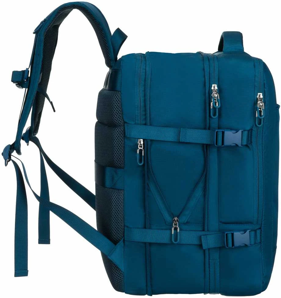 Vidutinė kuprinė unisex Peterson, mėlyna