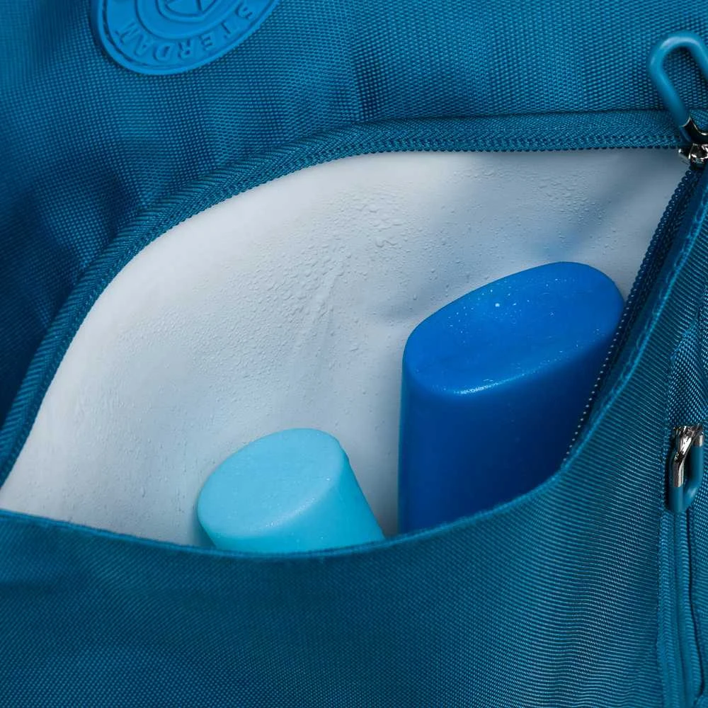 Vidutinė kuprinė unisex Peterson, mėlyna