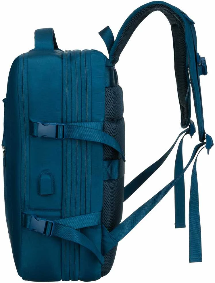 Vidutinė kuprinė unisex Peterson, mėlyna