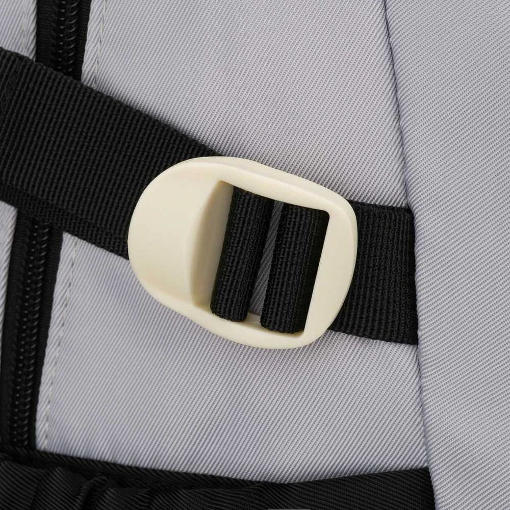Vidutinė kuprinė unisex Peterson, pilka-juoda