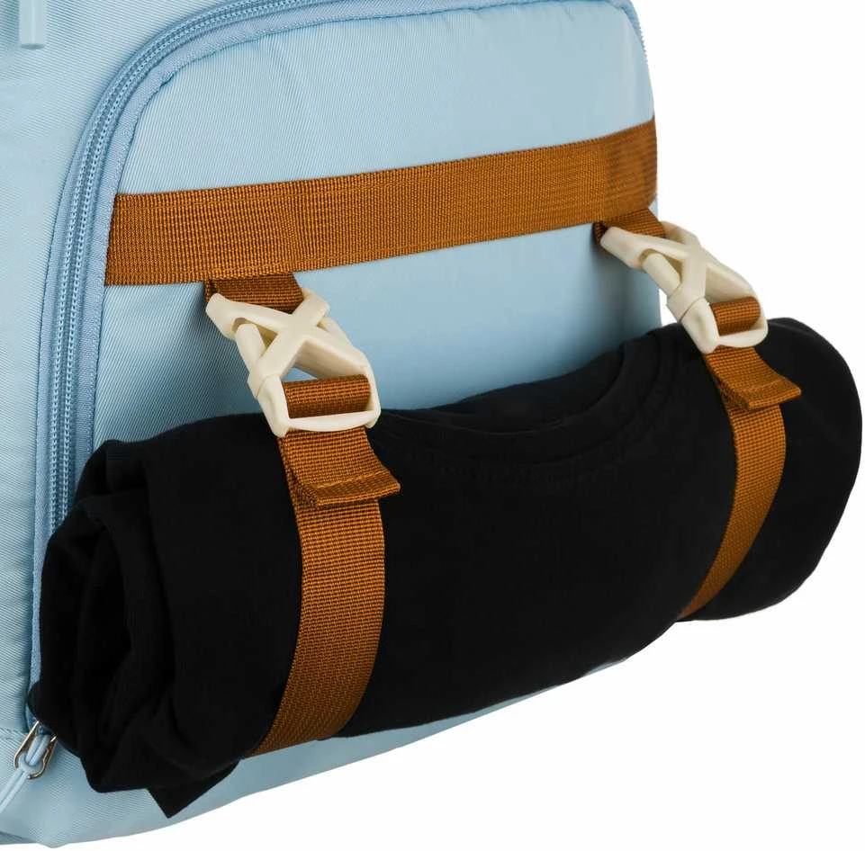 Vidutinė kuprinė unisex Peterson, žydra