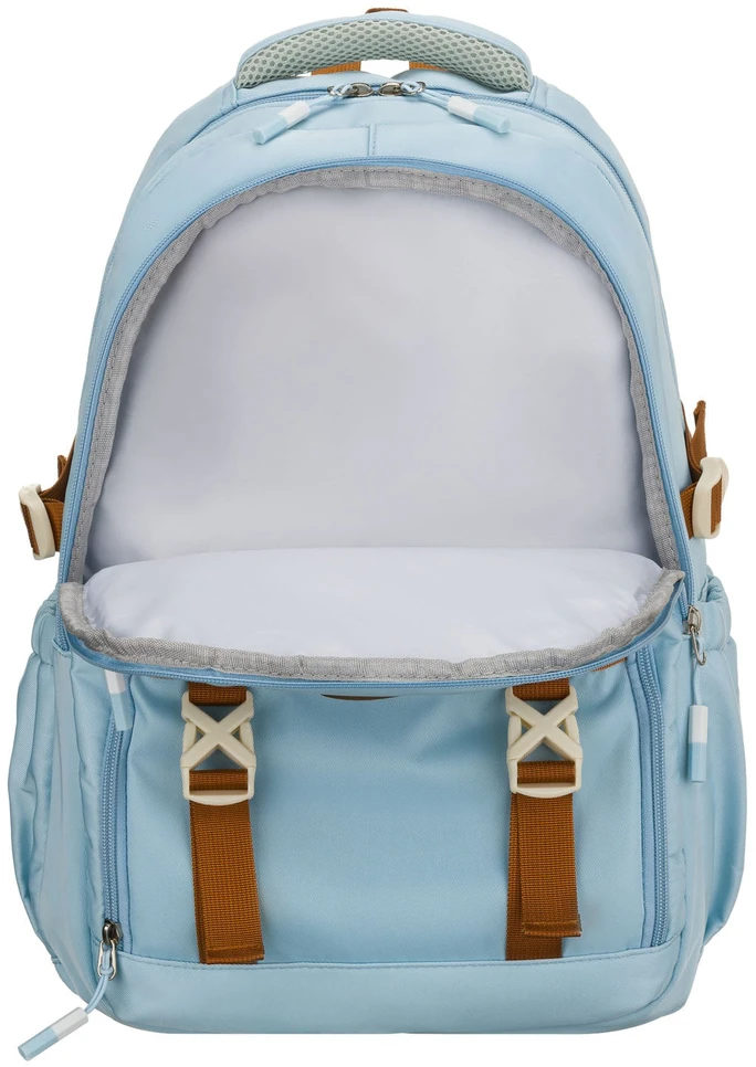 Vidutinė kuprinė unisex Peterson, žydra