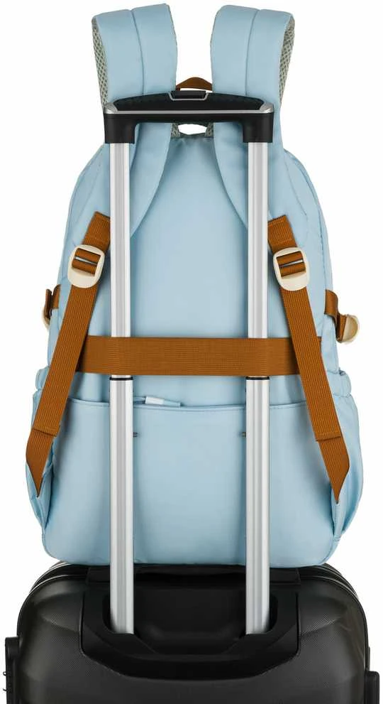 Vidutinė kuprinė unisex Peterson, žydra