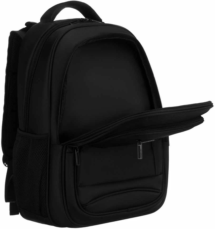 Vidutinis kuprinė unisex Peterson, juoda