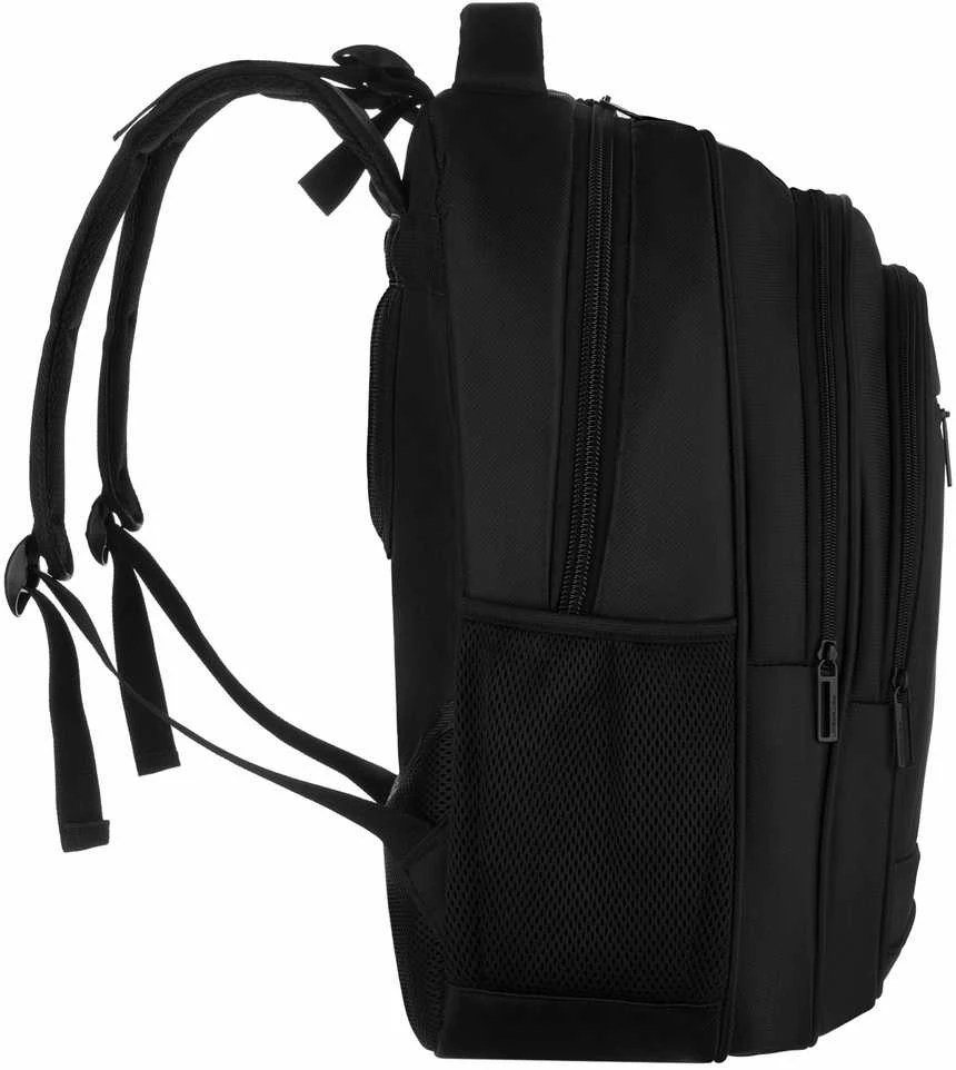 Vidutinis kuprinė unisex Peterson, juoda