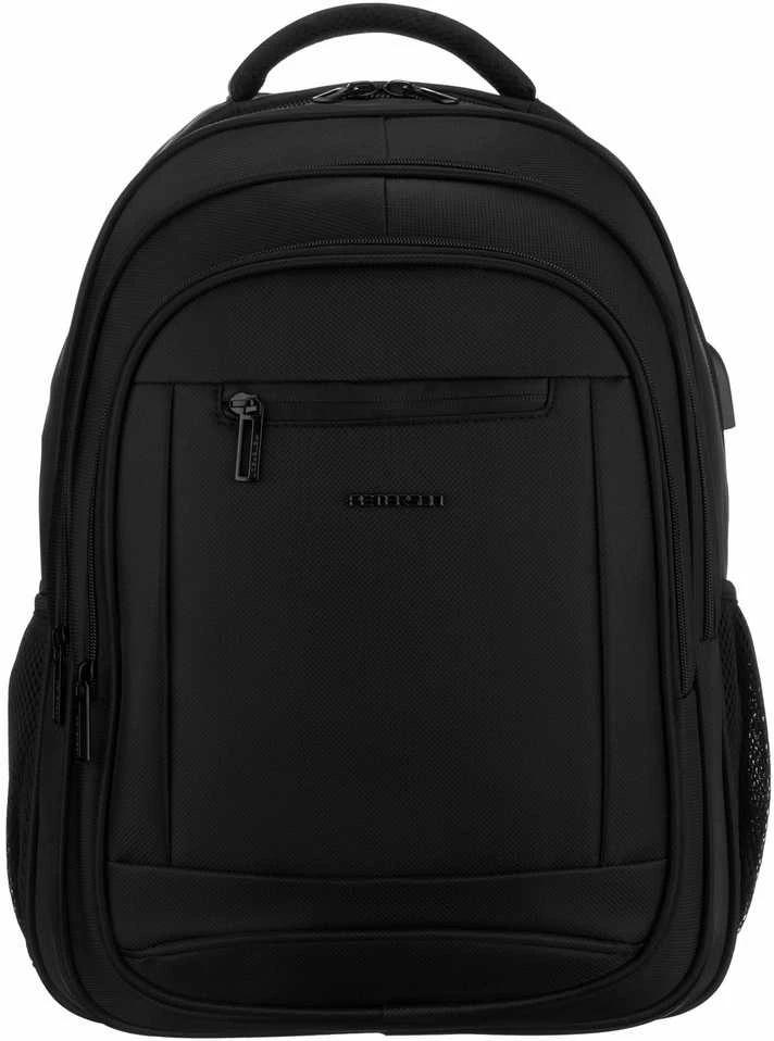Vidutinis kuprinė unisex Peterson, juoda