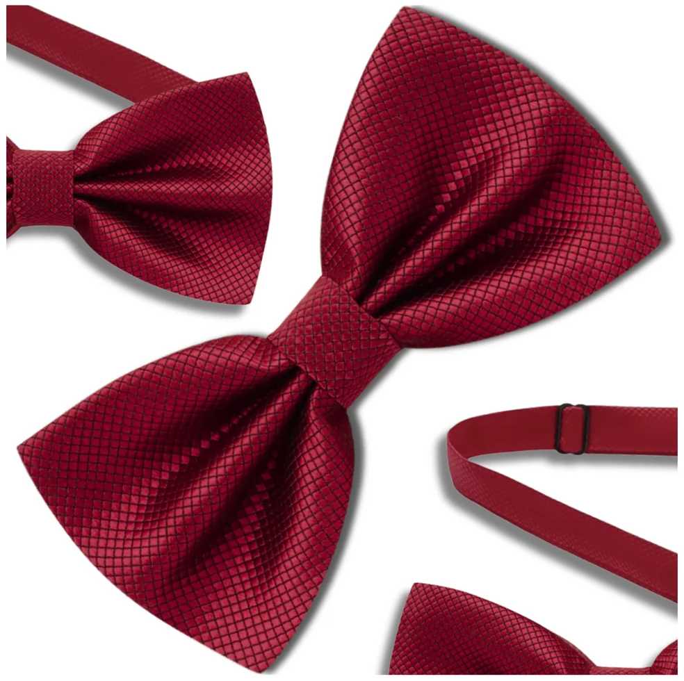 Vyriška bordo peteliškė, reguliuojama, elegantiška
