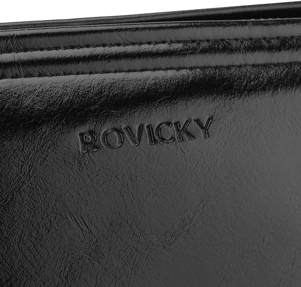 Vyriška delninė Rovicky su užtrauktuku, juoda AX26