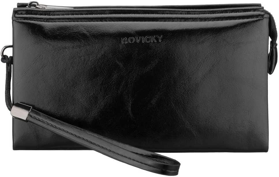 Vyriška delninė Rovicky su užtrauktuku, juoda AX26