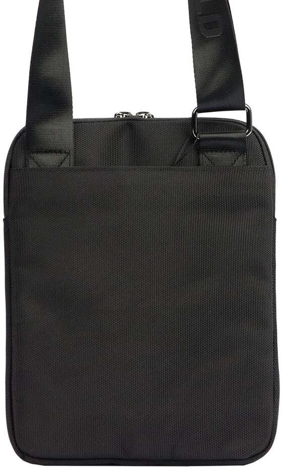 Vyriška juoda crossbody piniginė Coveri World CW2264, ekologiška oda, su reguliuojamu dirželiu