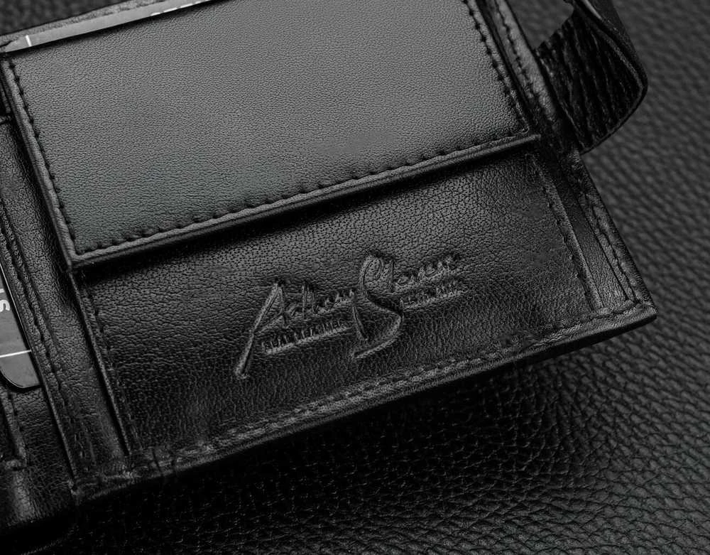 Vyriška natūralios odos piniginė Stevens Z05-8888A-R, RFID apsauga