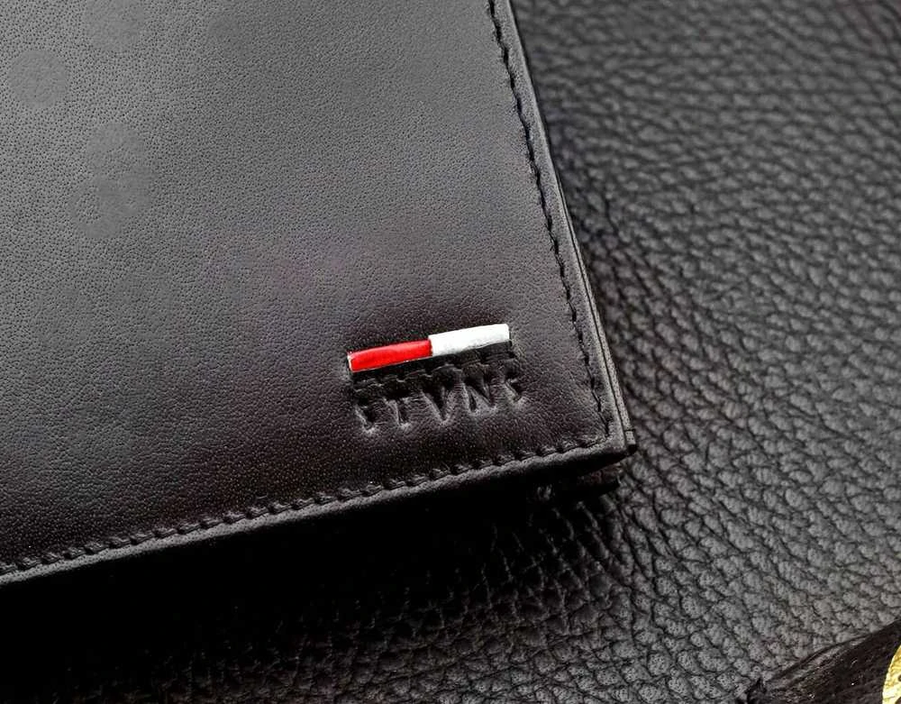 Vyriška natūralios odos piniginė Stevens Z07-8888-R, RFID apsauga