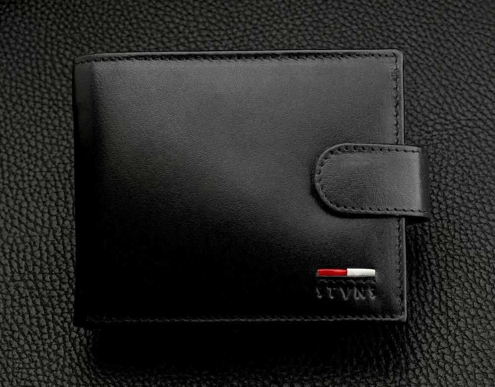 Vyriška natūralios odos piniginė Stevens Z07-8888A-R, RFID apsauga