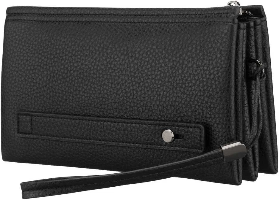 Vyriška odinė crossbody rankinė Rovicky, juoda AX18