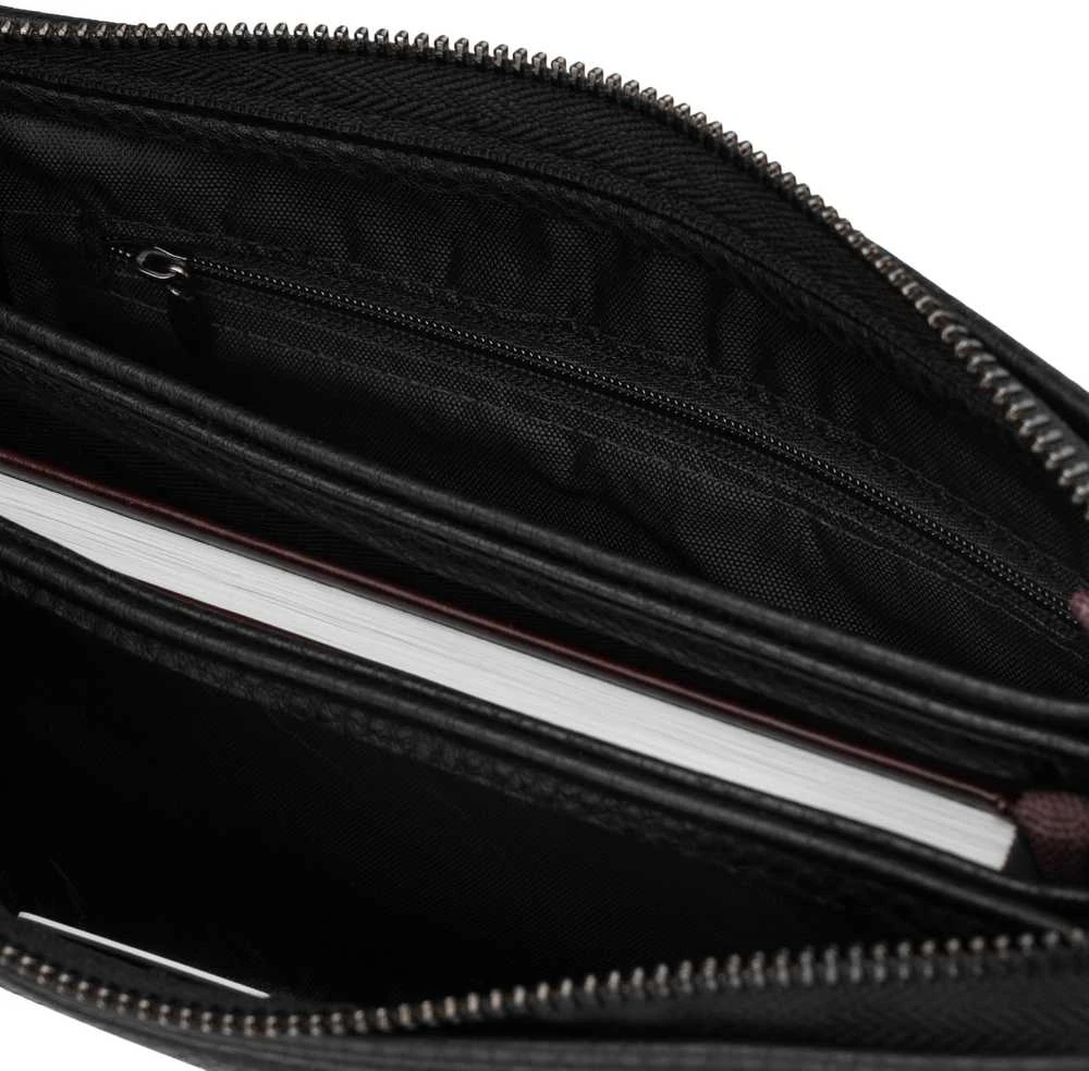 Vyriška odinė crossbody rankinė Rovicky, juoda AX18