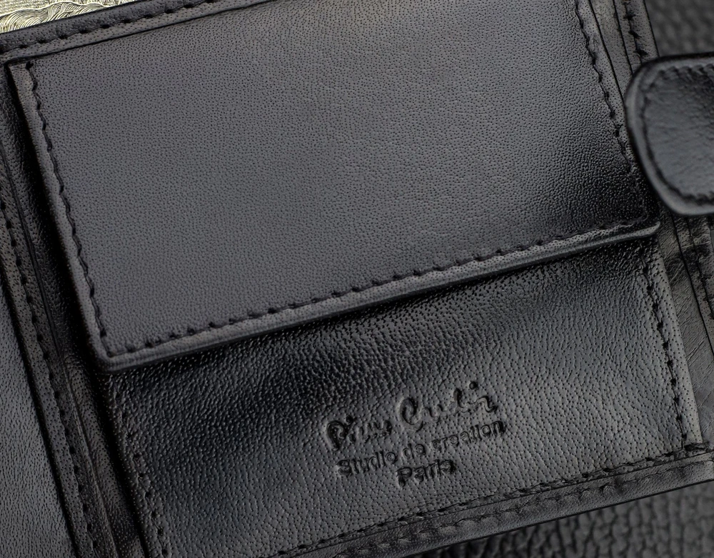 Vyriška odinė piniginė Pierre Cardin, su RFID apsauga A423606