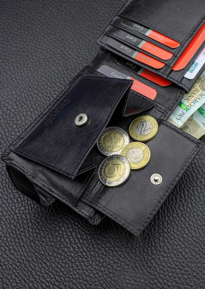 Vyriška odinė piniginė Pierre Cardin su RFID apsauga A5288506