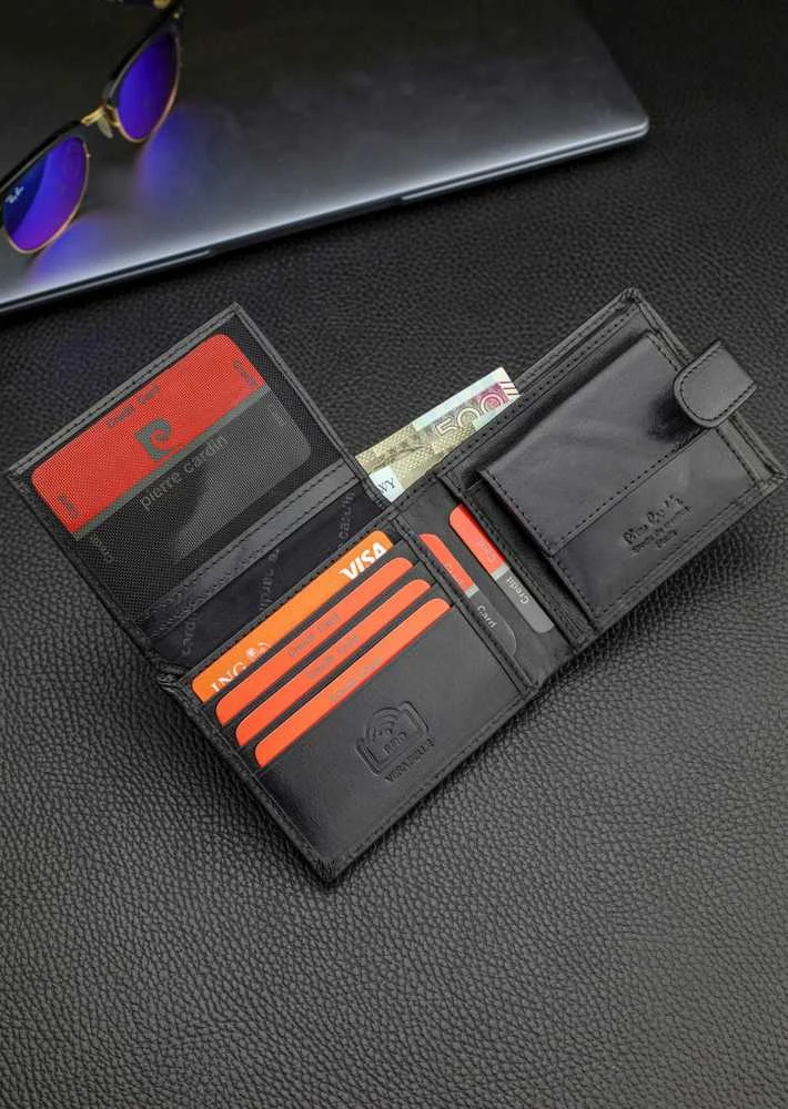 Vyriška odinė piniginė Pierre Cardin su RFID apsauga A5288506
