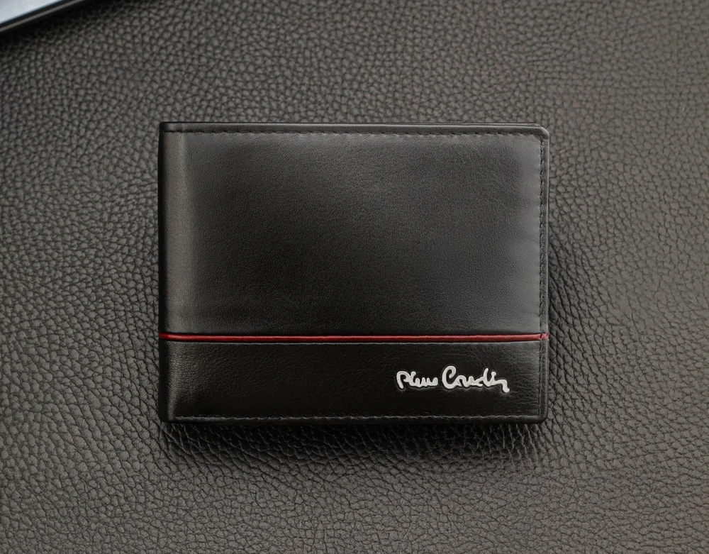 Vyriška odinė piniginė Pierre Cardin su RFID apsauga 323506