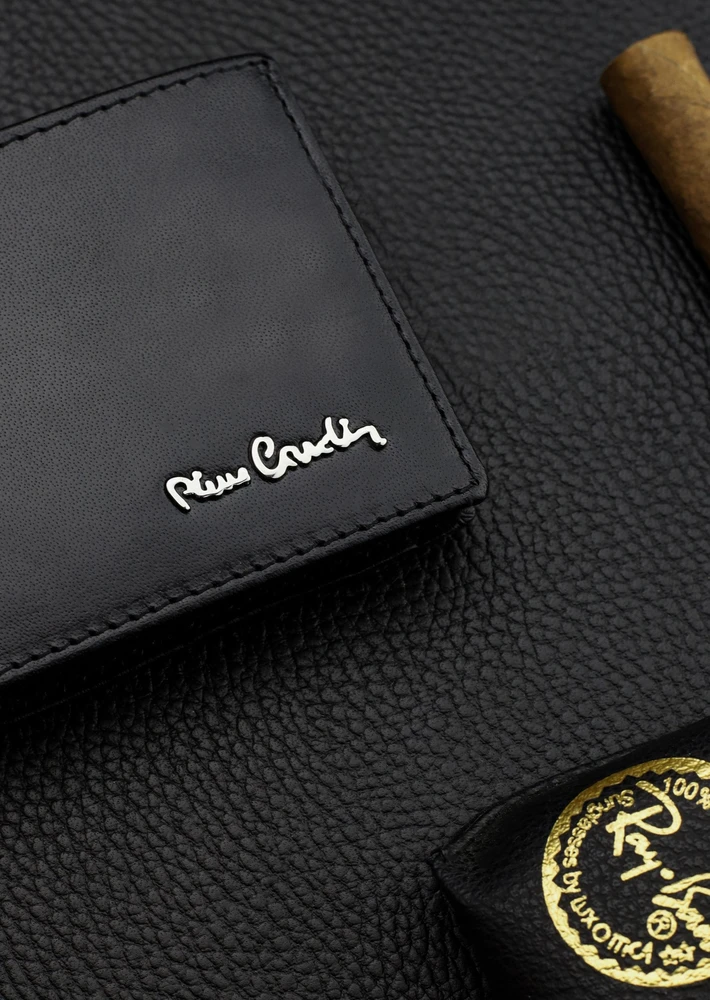Vyriška odinė piniginė Pierre Cardin su RFID apsauga 323206