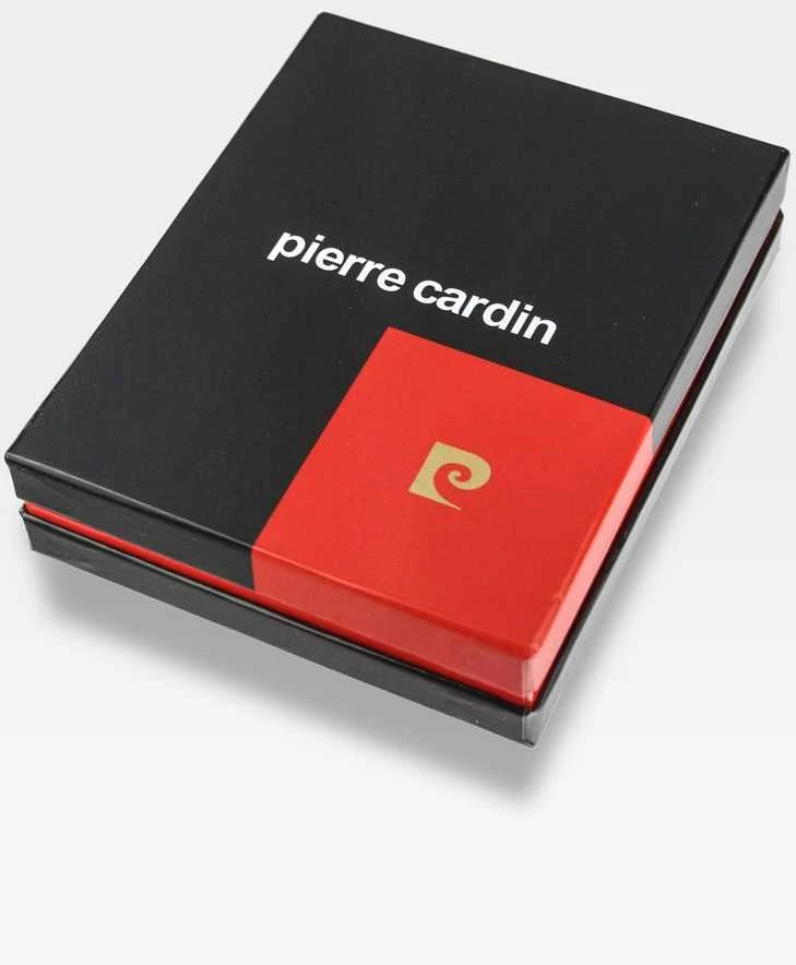 Vyriška odinė piniginė Pierre Cardin Tilak34 8805, juoda