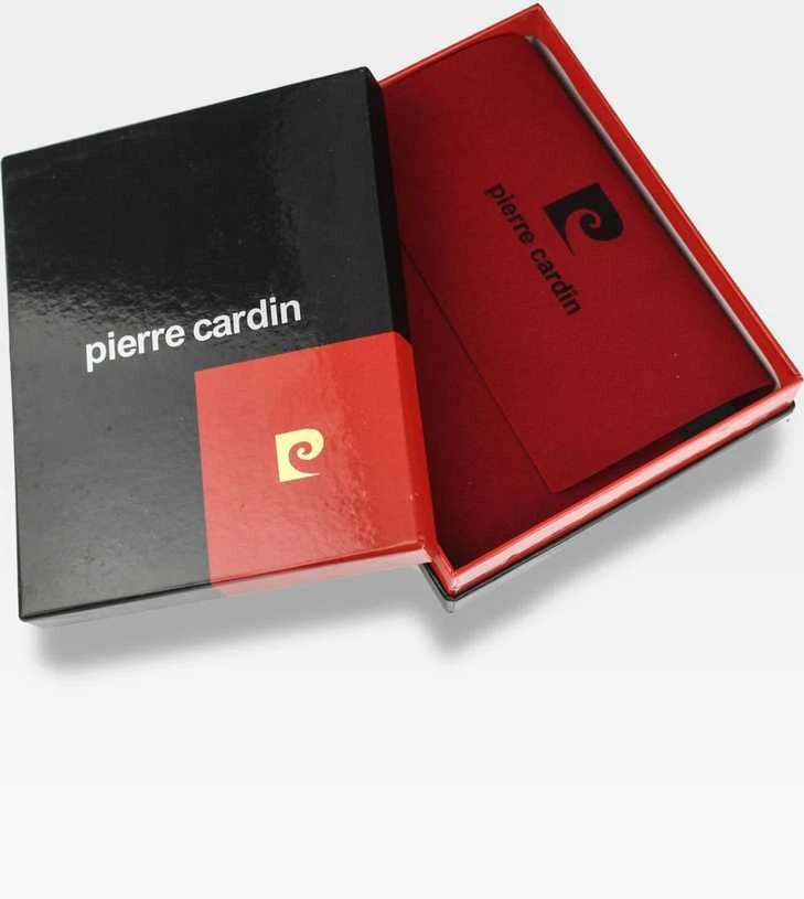 Vyriška odinė piniginė Pierre Cardin Tilak34 8805, juoda