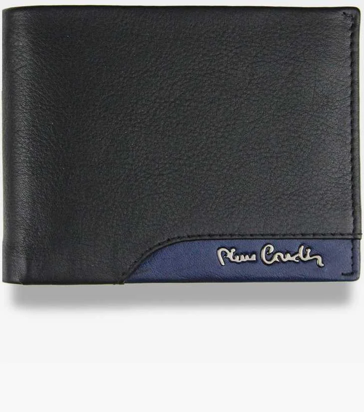 Vyriška odinė piniginė Pierre Cardin Tilak34 8805, juoda