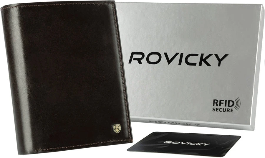 Vyriška odinė piniginė Rovicky RV101