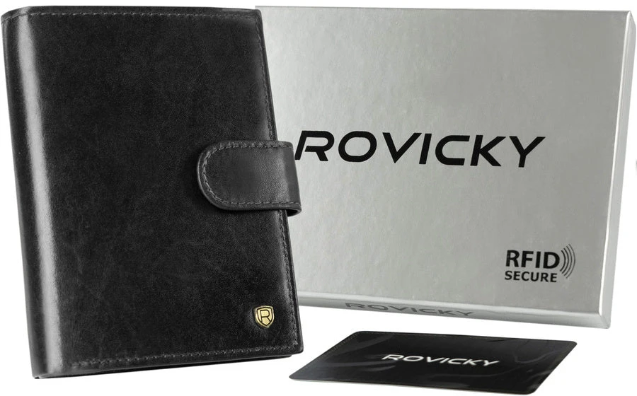 Vyriška odinė piniginė Rovicky RV102