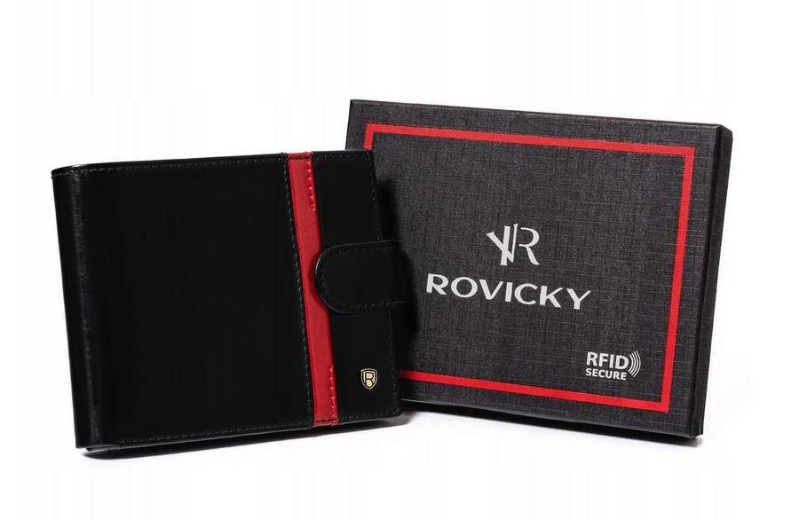 Vyriška odinė piniginė Rovicky RV108