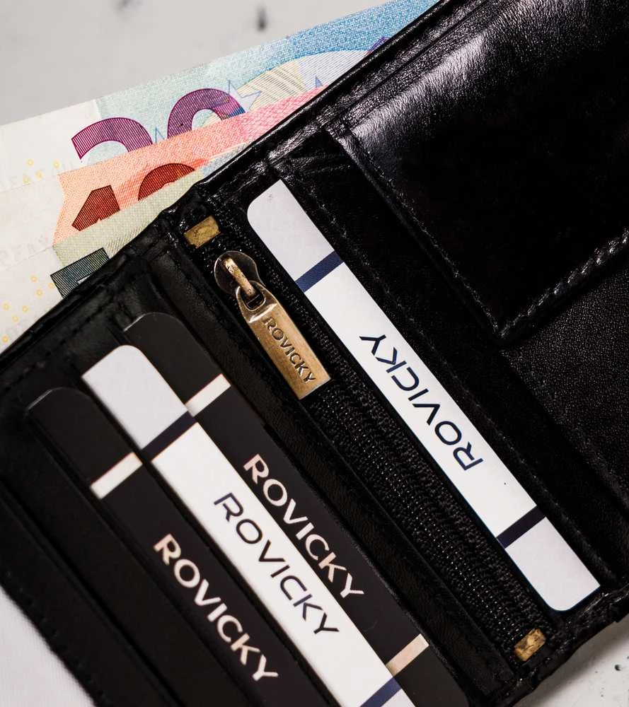 Vyriška odinė piniginė Rovicky RV109
