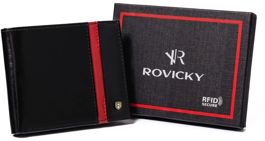 Vyriška odinė piniginė Rovicky RV109