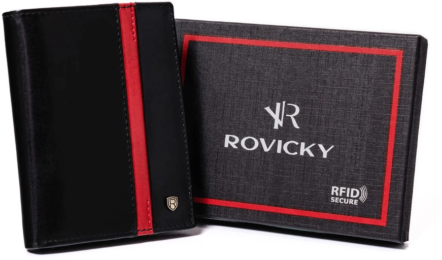 Vyriška odinė piniginė Rovicky RV111