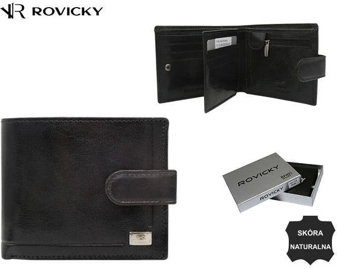 Vyriška odinė piniginė Rovicky RV119