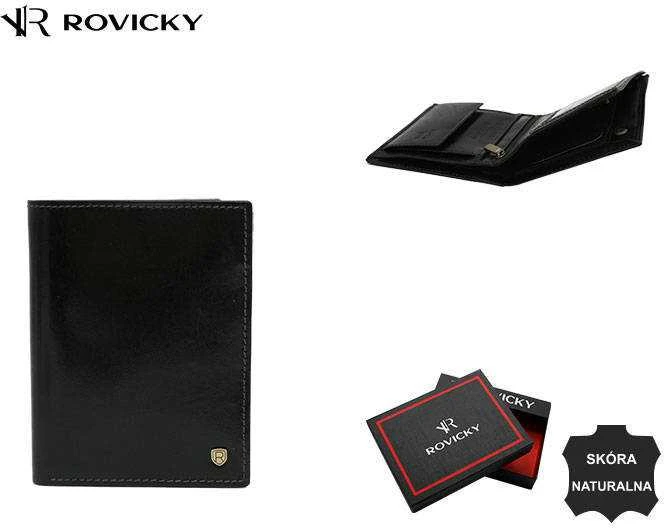 Vyriška odinė piniginė Rovicky RV135