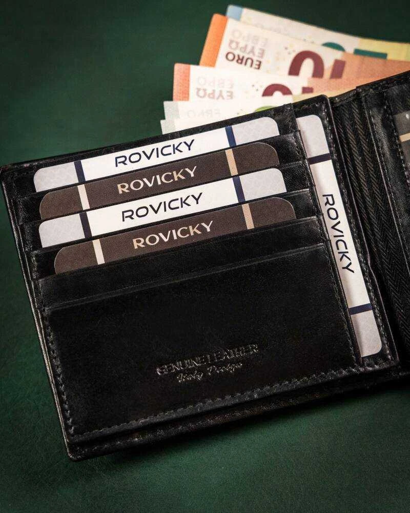 Vyriška odinė piniginė Rovicky RV144