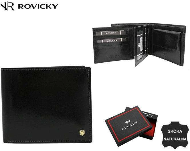 Vyriška odinė piniginė Rovicky RV145