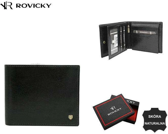 Vyriška odinė piniginė Rovicky RV147