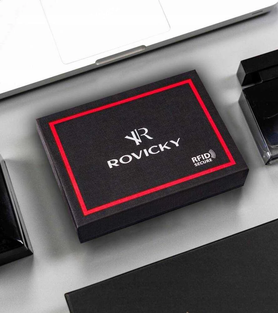 Vyriška odinė piniginė Rovicky RV148