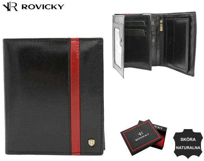 Vyriška odinė piniginė Rovicky RV153