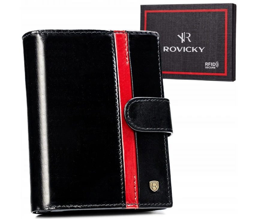 Vyriška odinė piniginė Rovicky RV154