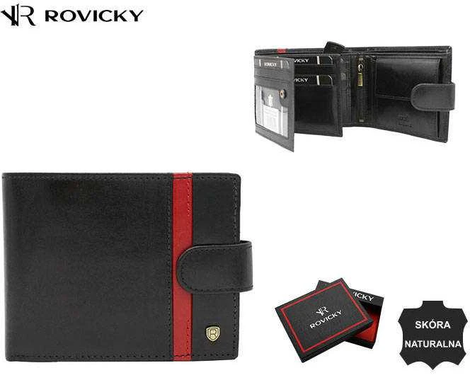 Vyriška odinė piniginė Rovicky RV158