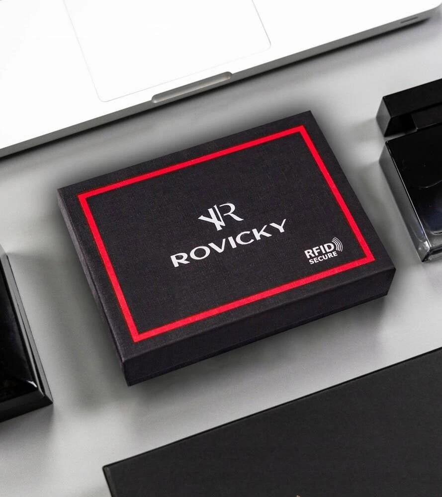 Vyriška odinė piniginė Rovicky RV164