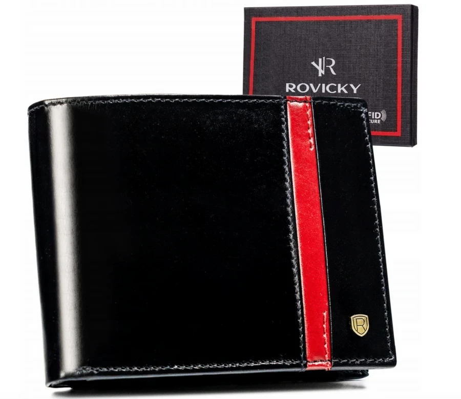 Vyriška odinė piniginė Rovicky RV164