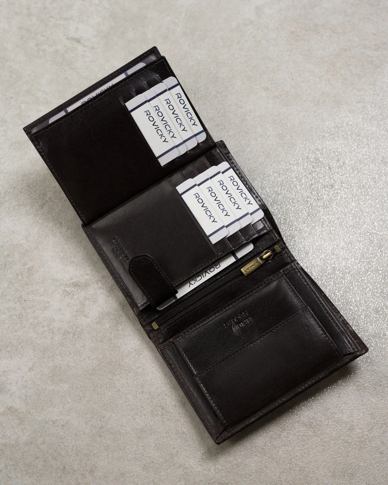 Vyriška odinė piniginė Rovicky RV167